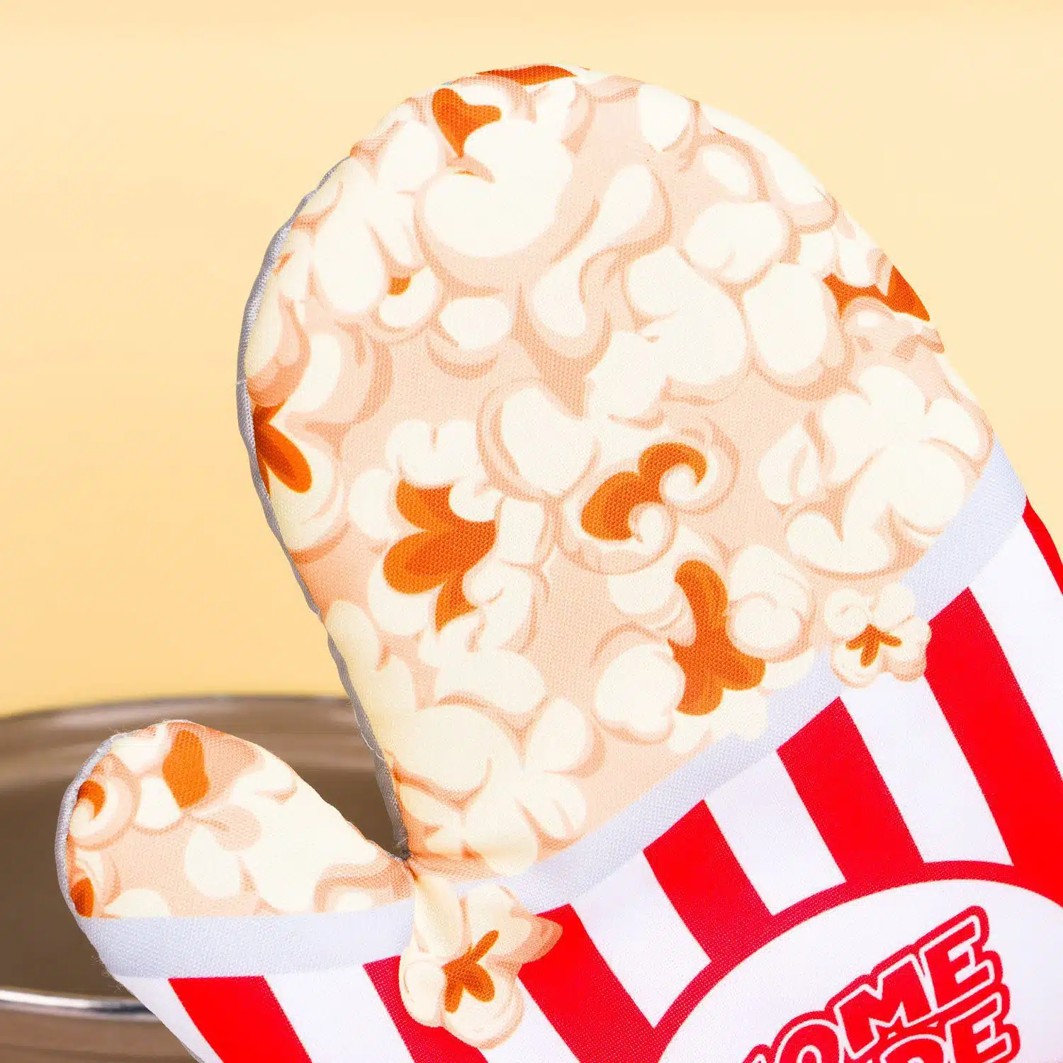 Popcorn ovenwanten (set van 2)