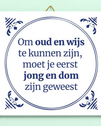 Tegeltje Jong en dom