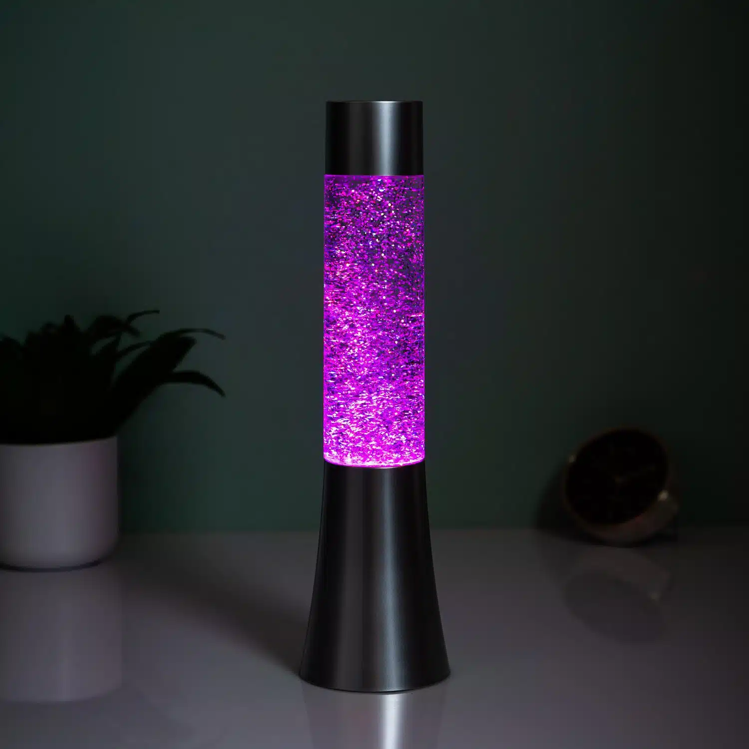 Multicolor glitterlamp