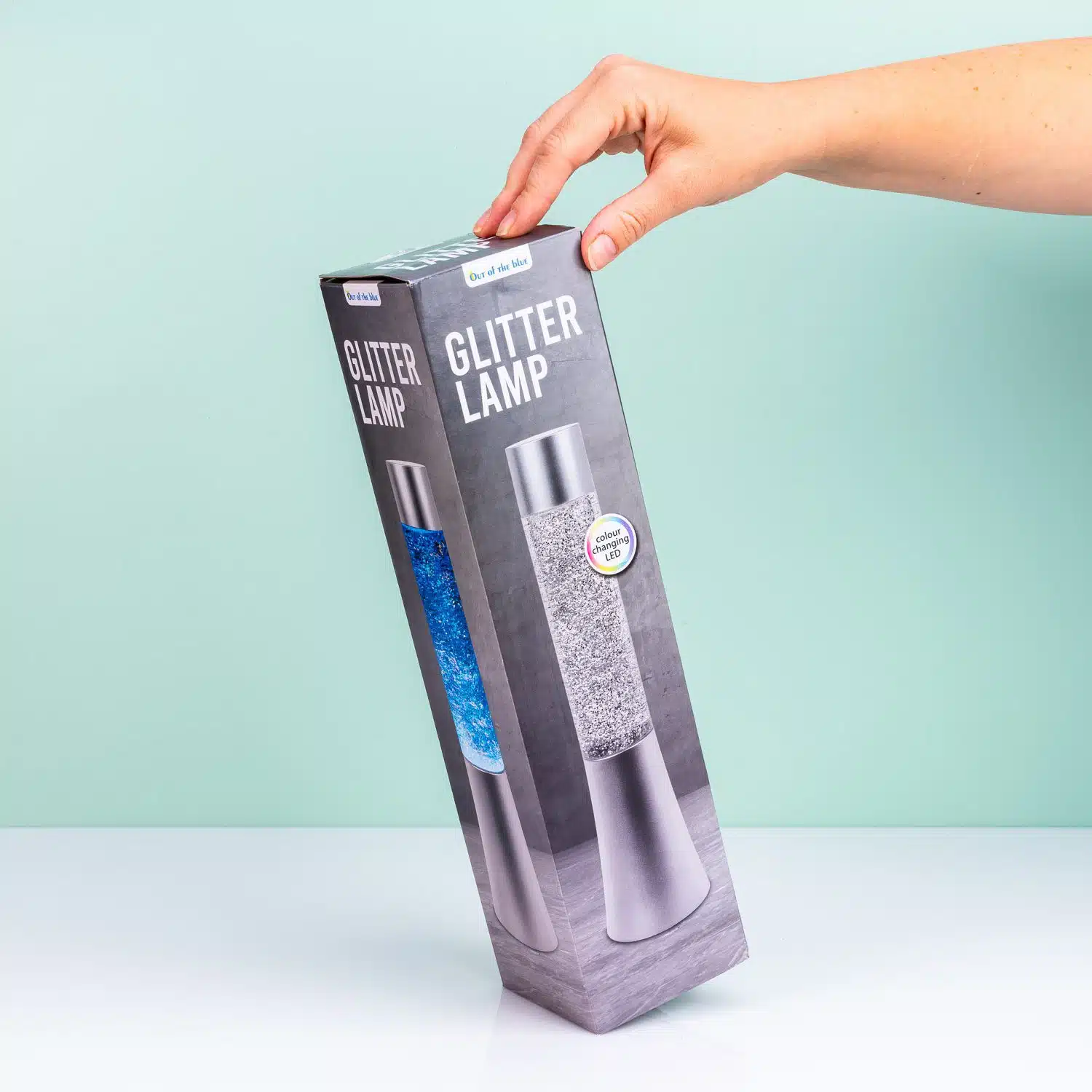 Multicolor glitterlamp