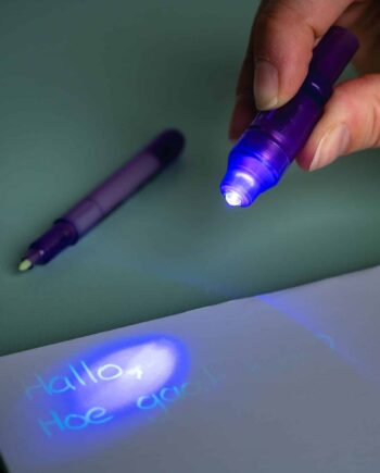 Pen met onzichtbare inkt