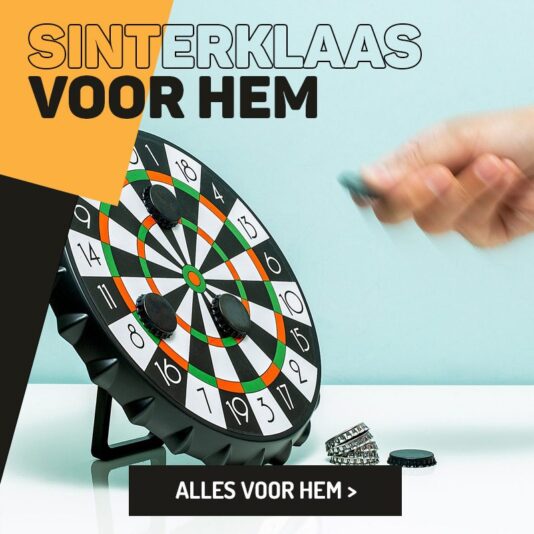 Sinterklaas voor hem