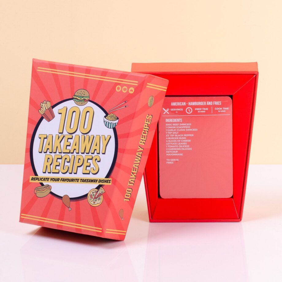 Takeaway receptkaarten
