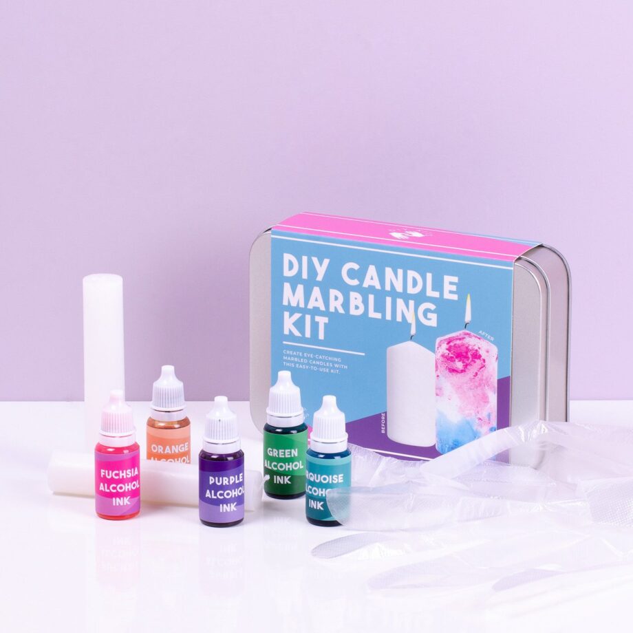 DIY kaars kleur set