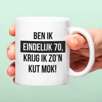 Mok Ben ik eindelijk jarig - 70 jaar