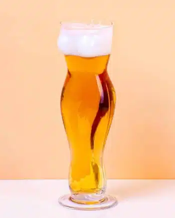 Vrouwentorso bierglas