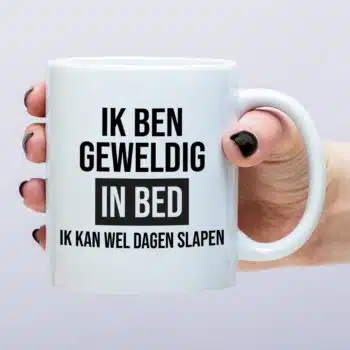 Mok Ik ben geweldig in bed