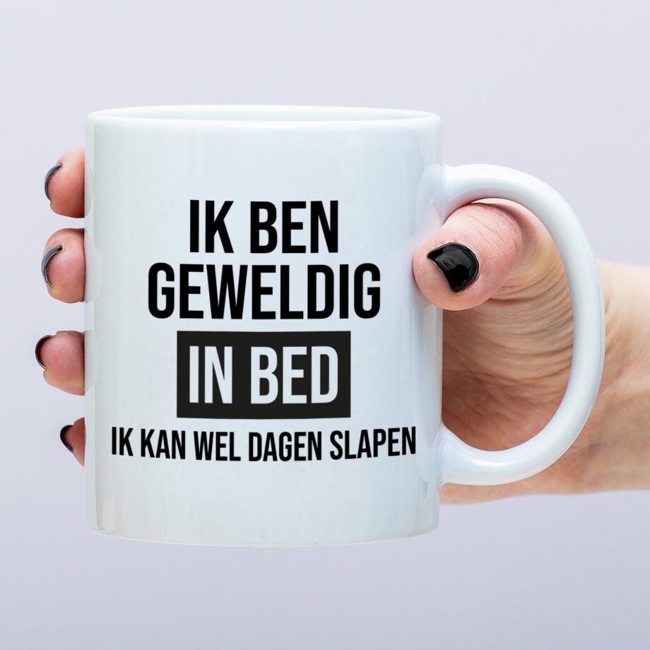 Mok Ik ben geweldig in bed
