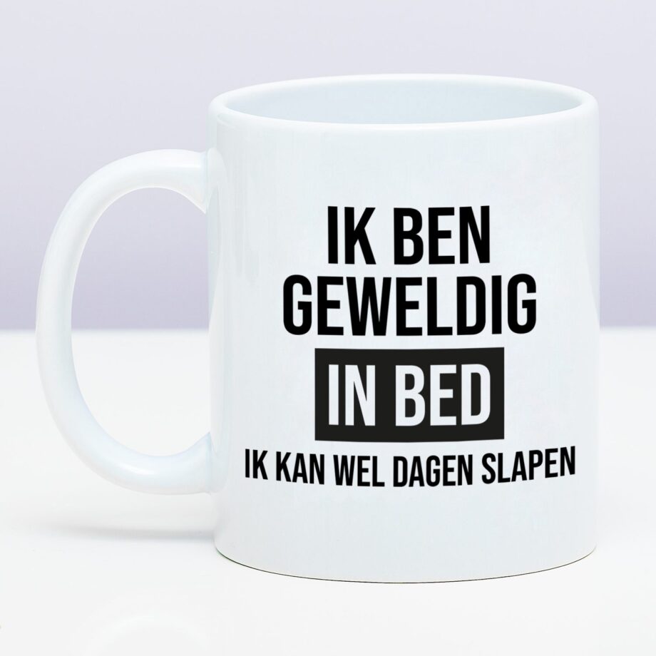 Mok Ik ben geweldig in bed