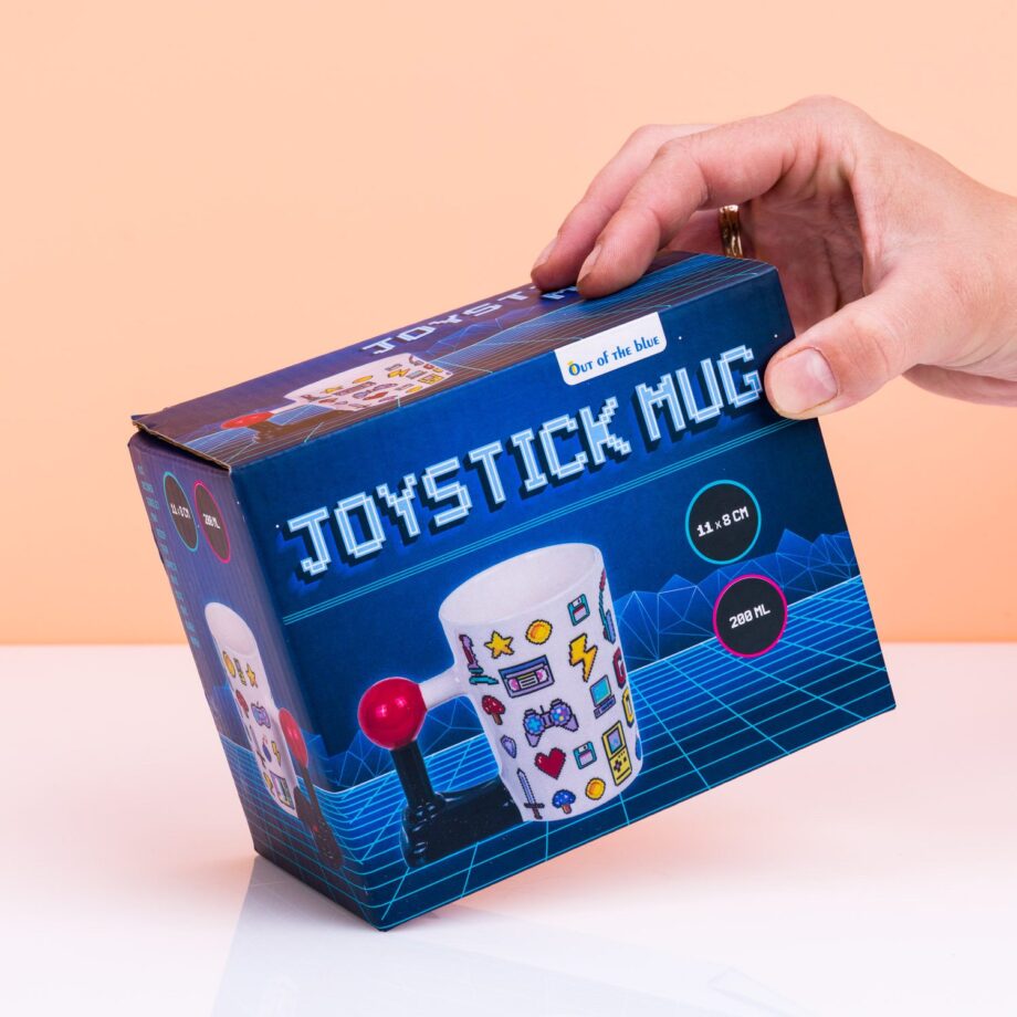 Game Over mok met joystick oor