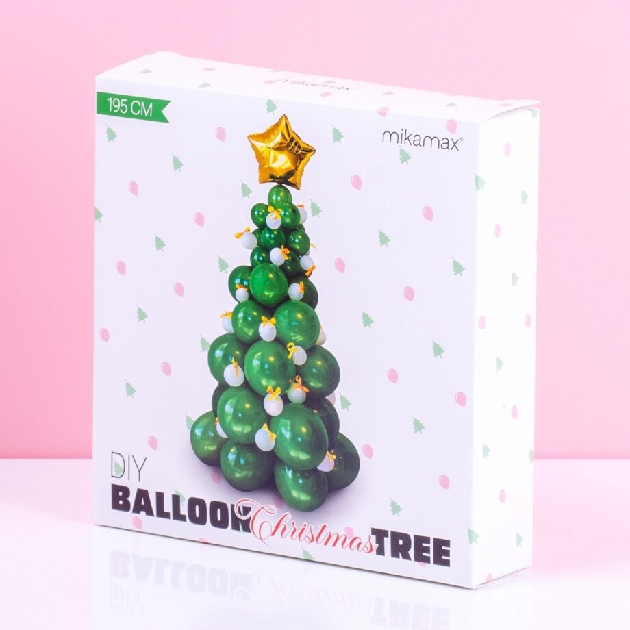 DIY ballon kerstboom