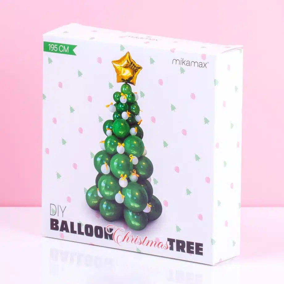 DIY ballon kerstboom
