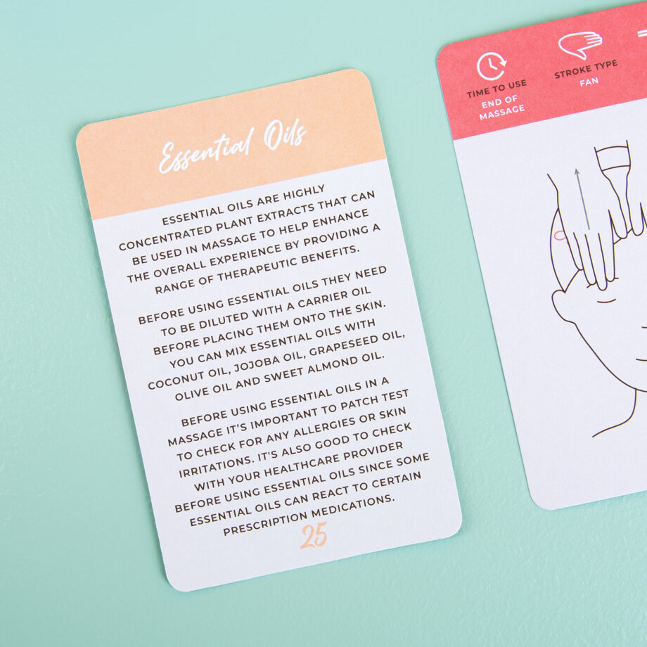 Mindful Massage kaarten