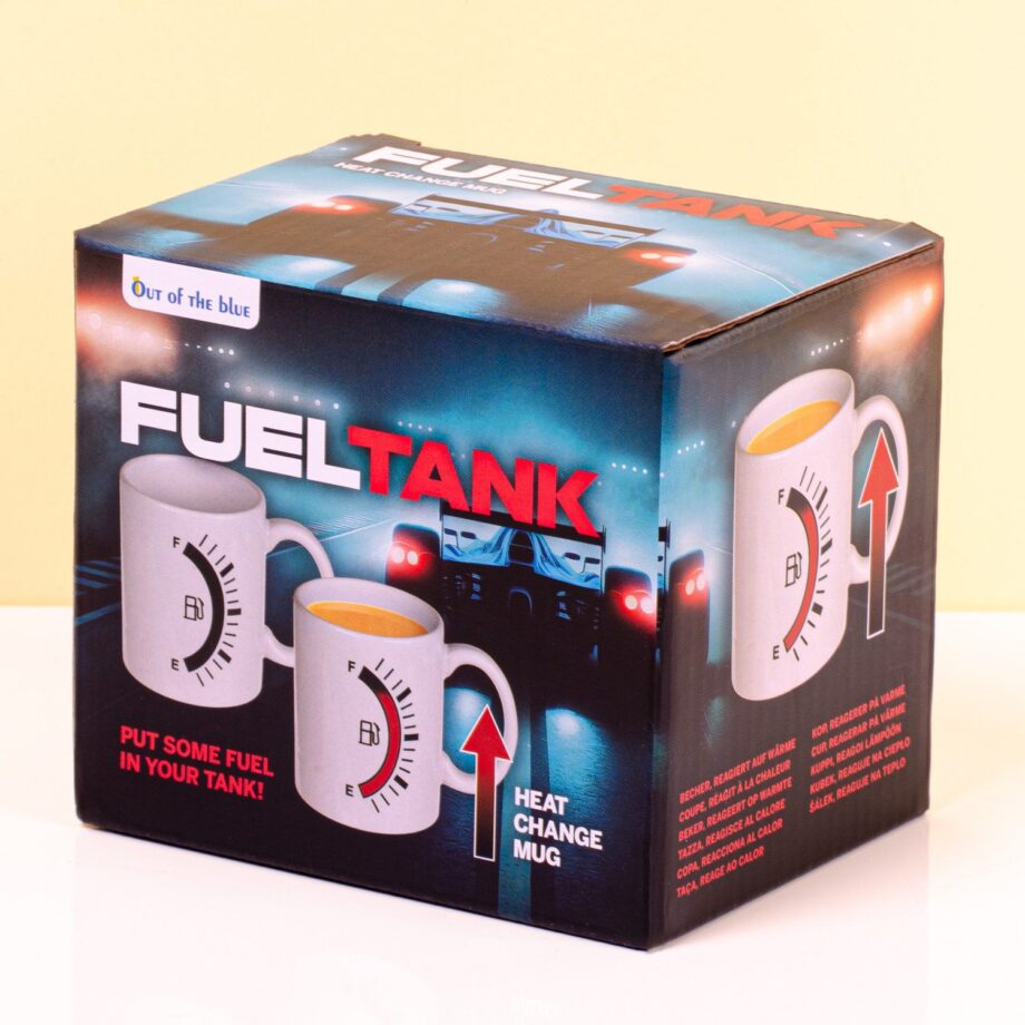 Brandstoftank warmtegevoelige mok