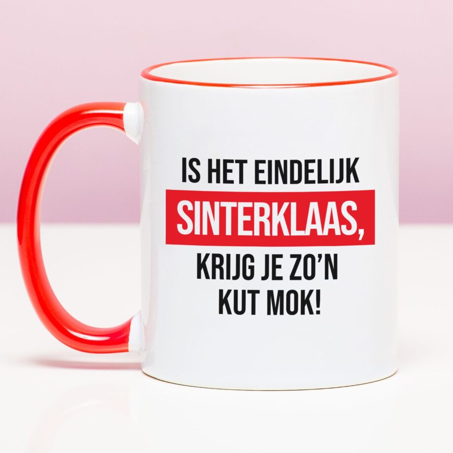 Mok Is het eindelijk Sinterklaas
