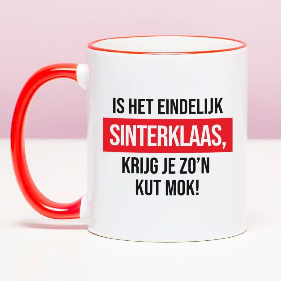 Mok Is het eindelijk Sinterklaas