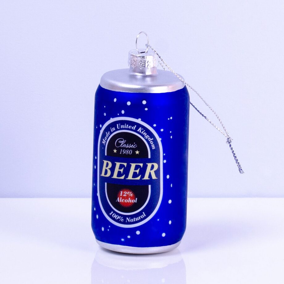 Bierblik kerstbal (assorti)