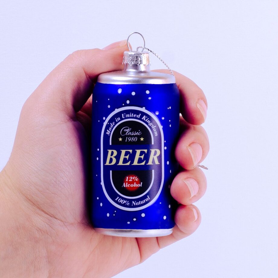 Bierblik kerstbal (assorti)