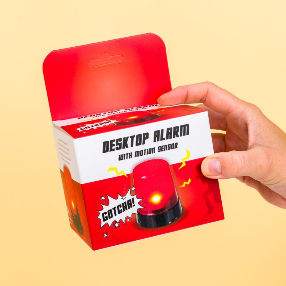 Bureau alarm met bewegingssensor