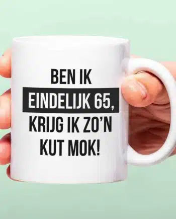 Mok Ben ik eindelijk jarig - 65 jaar