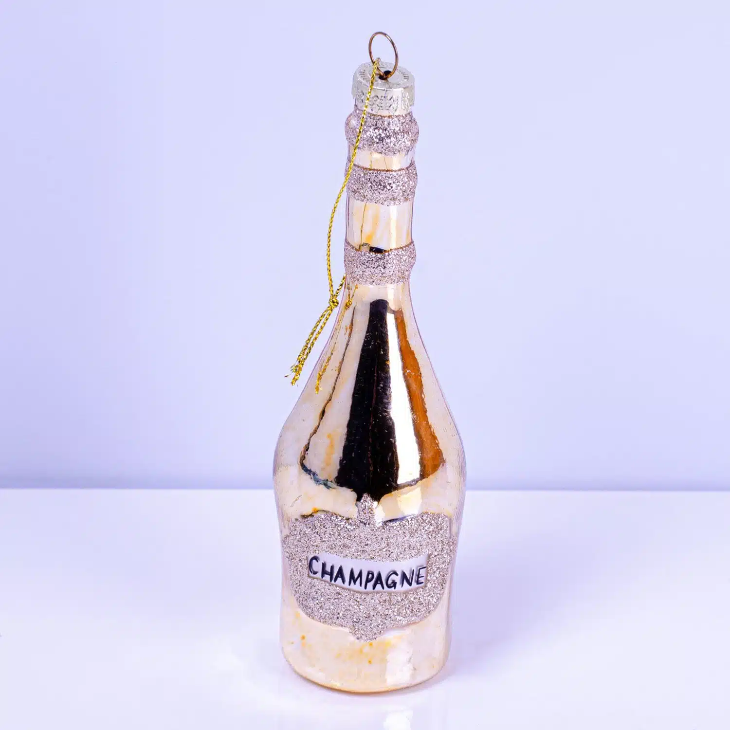 Champagne kerstbal (assorti)