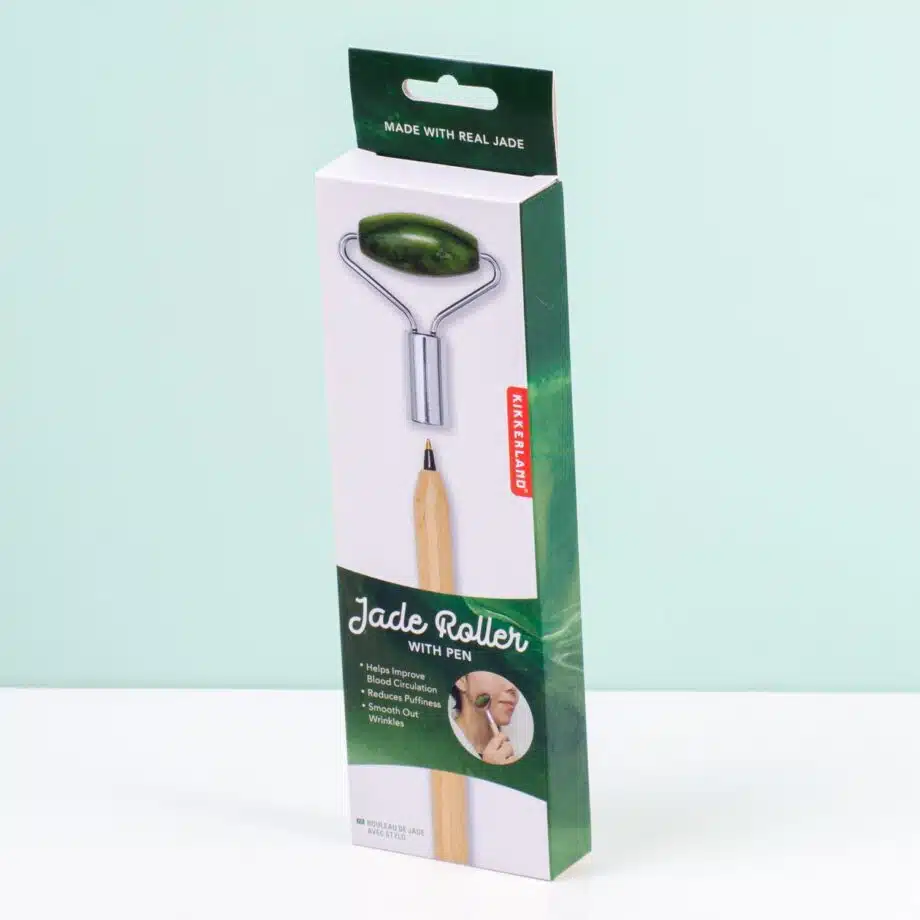 Jade gezichtsroller met pen