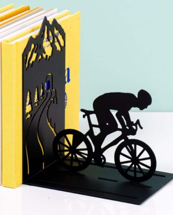 Wielren boekensteun