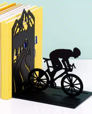 Wielren boekensteun