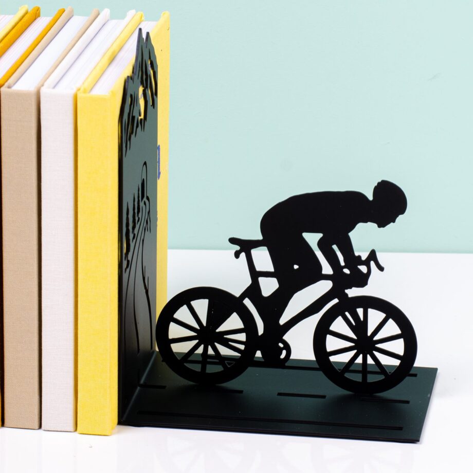 Wielren boekensteun
