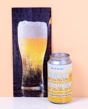 Bierpuzzel in blik (102 stukjes)