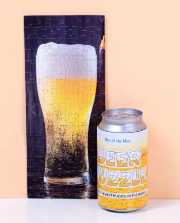Bierpuzzel in blik (102 stukjes)