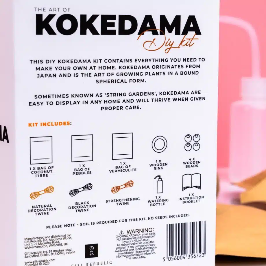 DIY Kokedama set