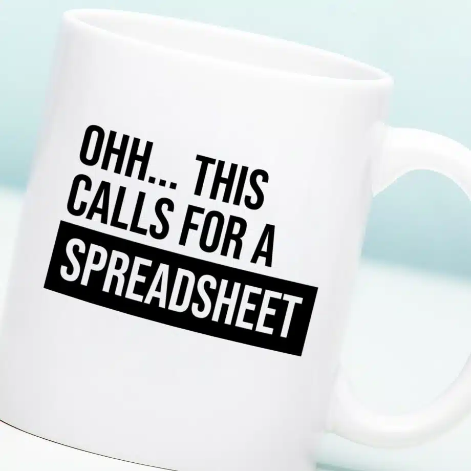 Mok This Calls For A Spreadsheet