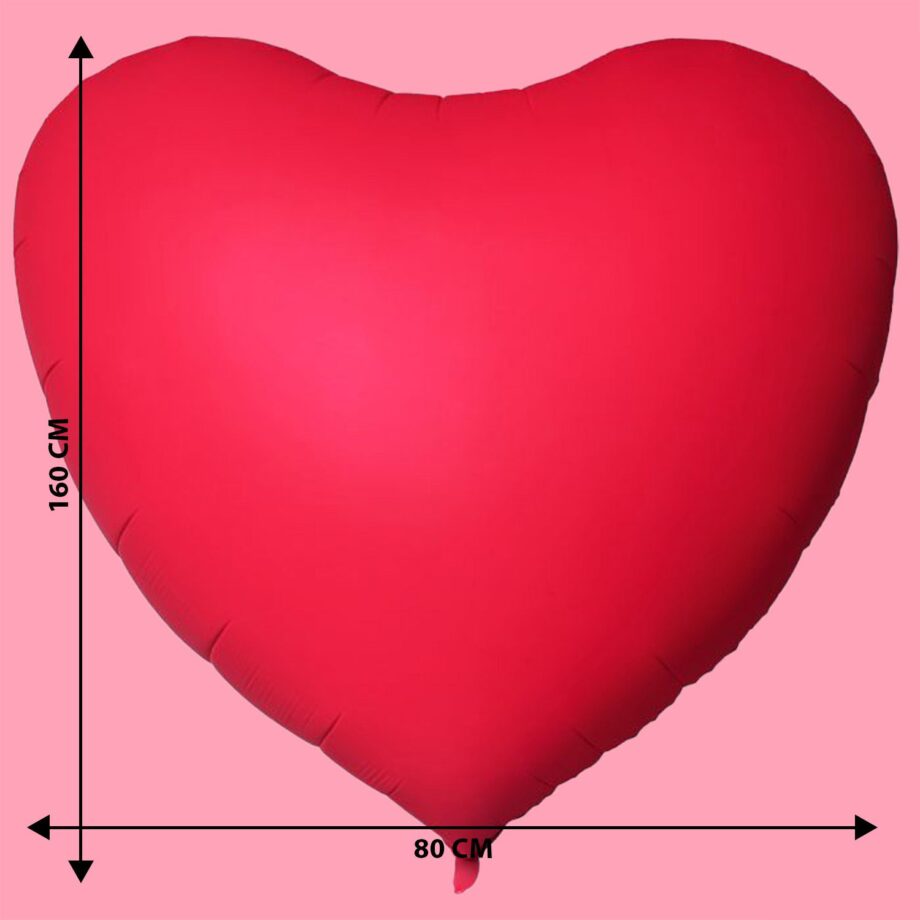 XXL Hartvormige folieballon