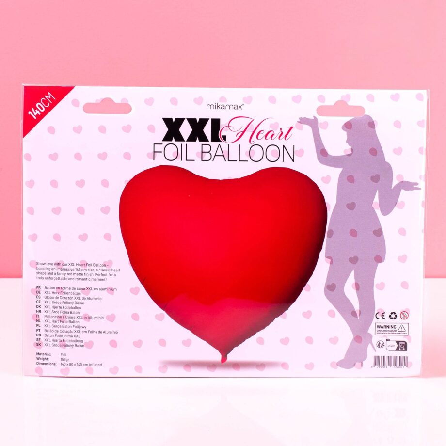 XXL Hartvormige folieballon