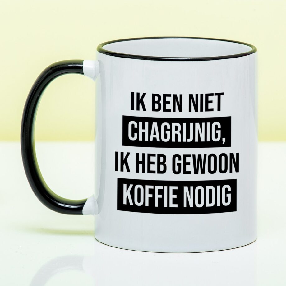 Mok Ik ben niet chagrijnig