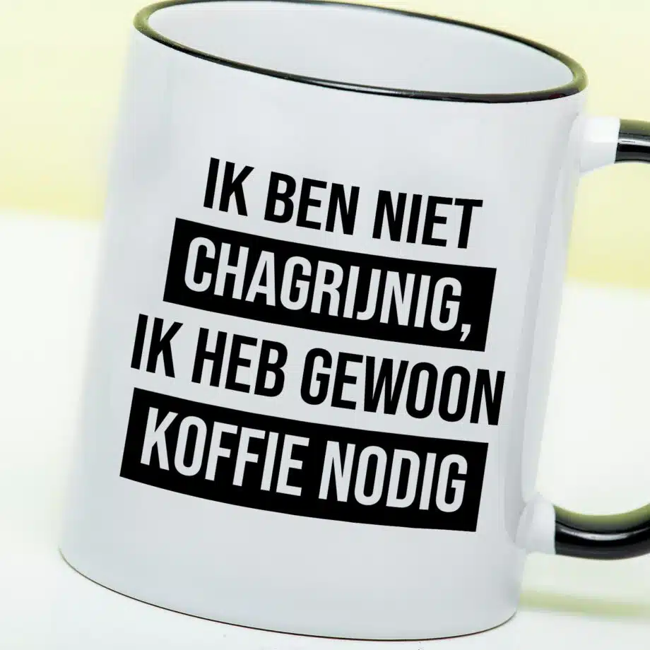 Mok Ik ben niet chagrijnig