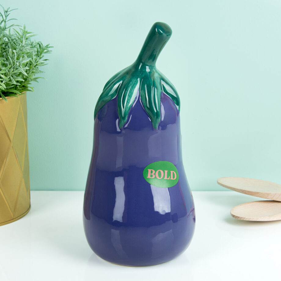 Aubergine kookgereihouder