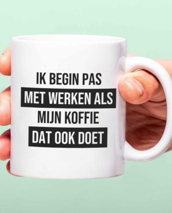 Mok Ik begin pas met werken