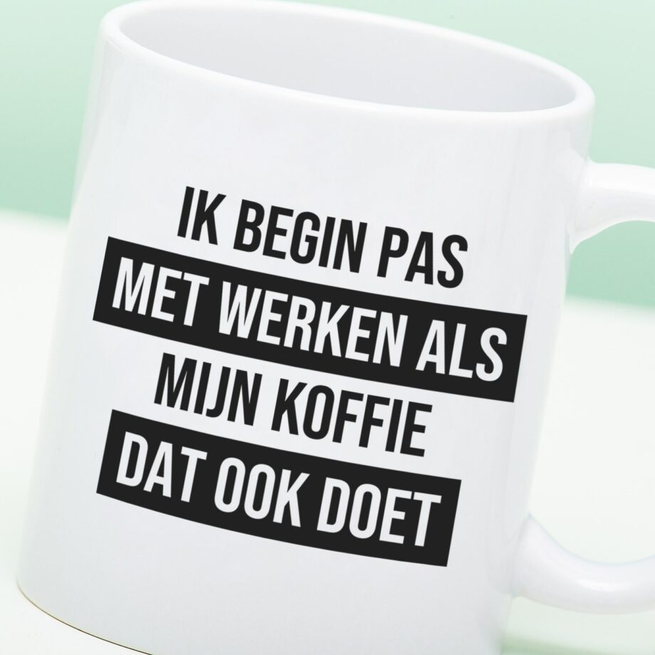 Mok Ik begin pas met werken