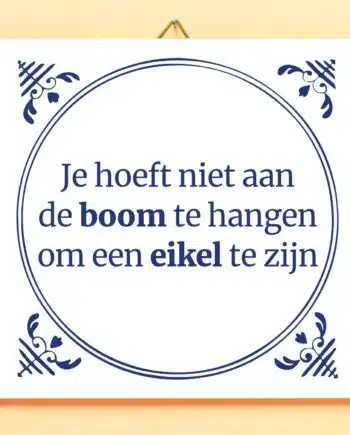 Tegeltje Eikel