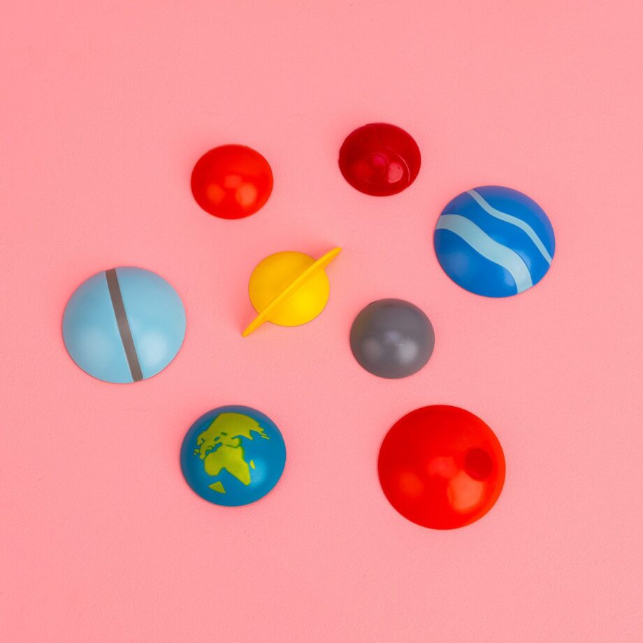 Zonnestelsel magneten (set van 8)