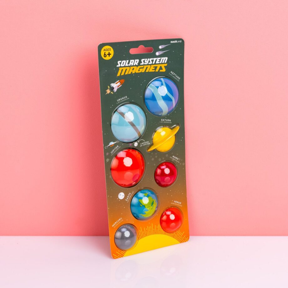 Zonnestelsel magneten (set van 8)