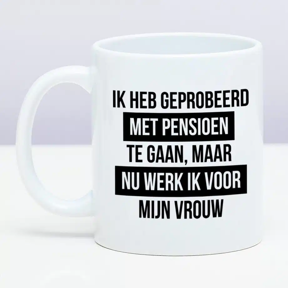 Mok Geprobeerd met pensioen te gaan