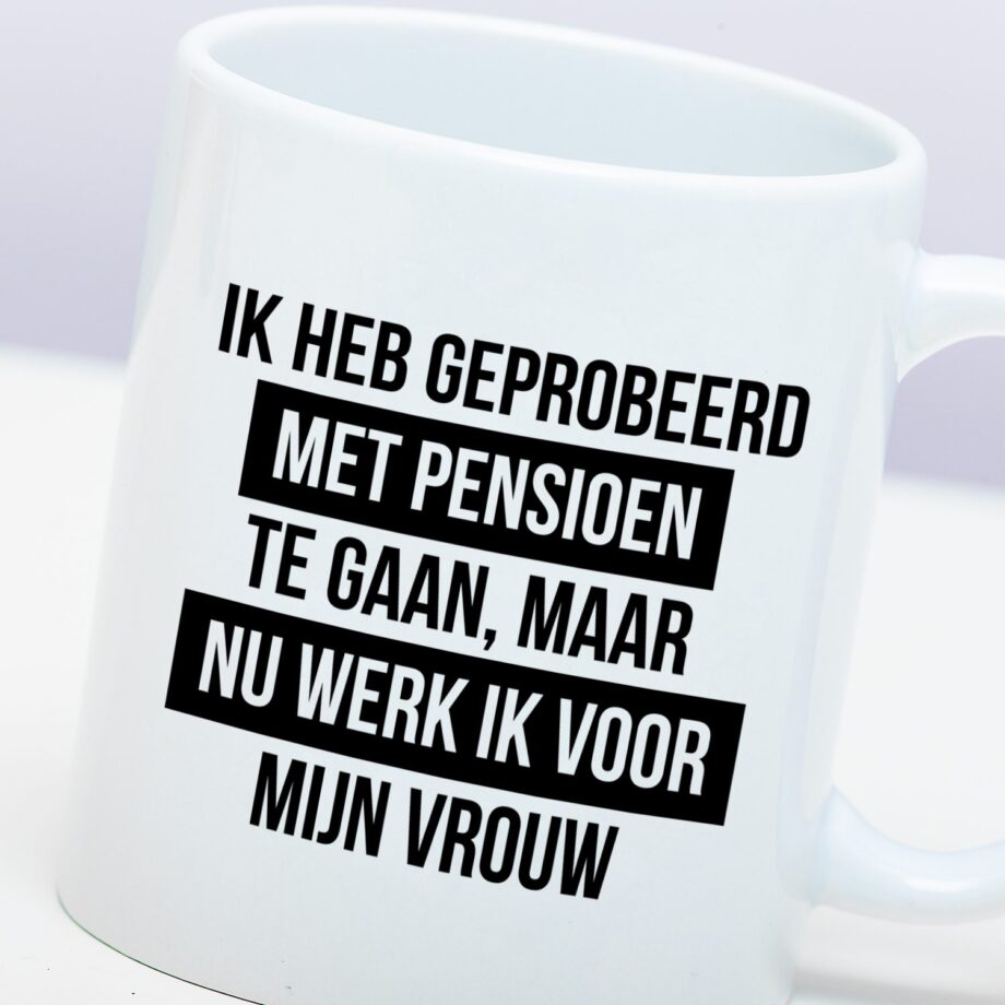 Mok Geprobeerd met pensioen te gaan
