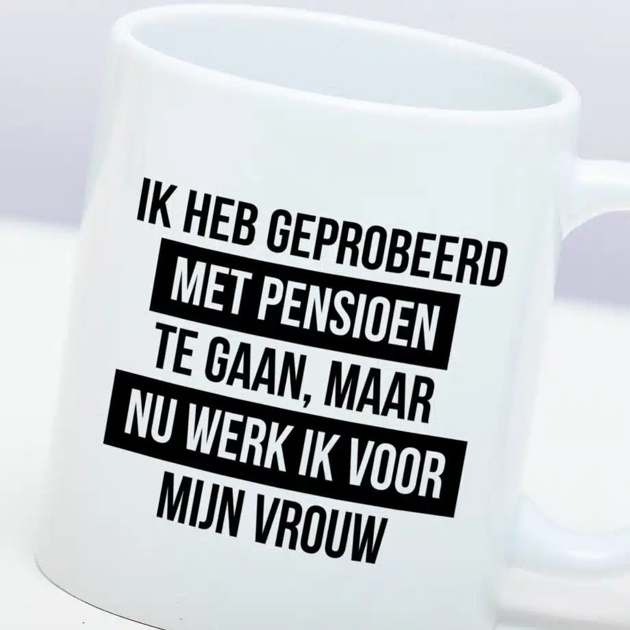 Mok Geprobeerd met pensioen te gaan