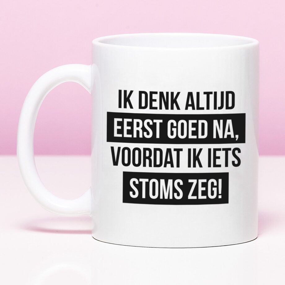 Mok Ik denk altijd goed na