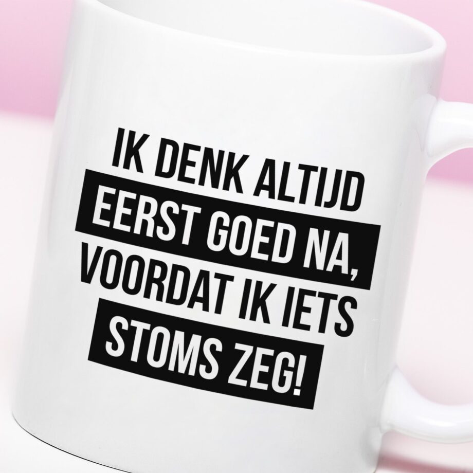 Mok Ik denk altijd goed na