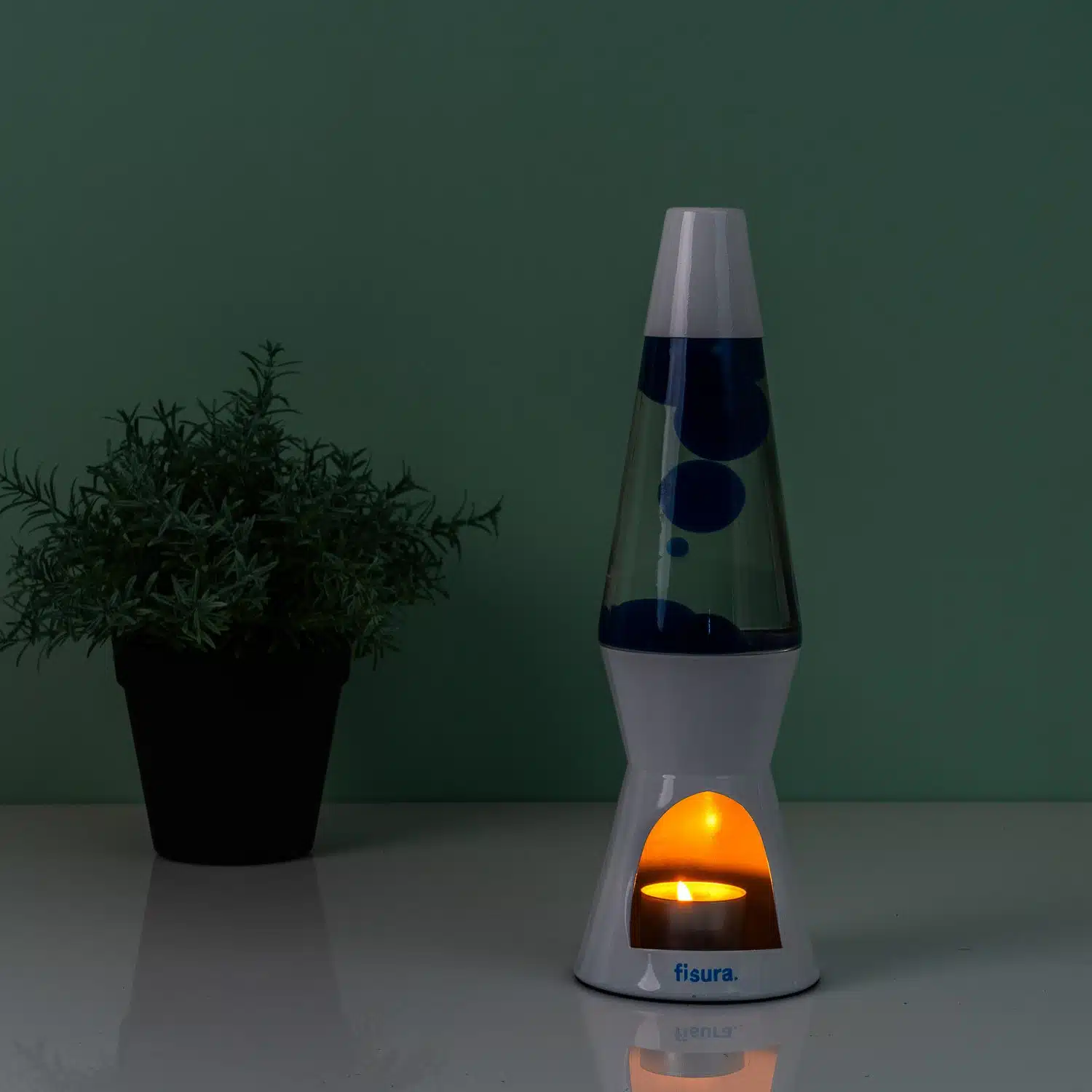 Waxinelicht lavalamp