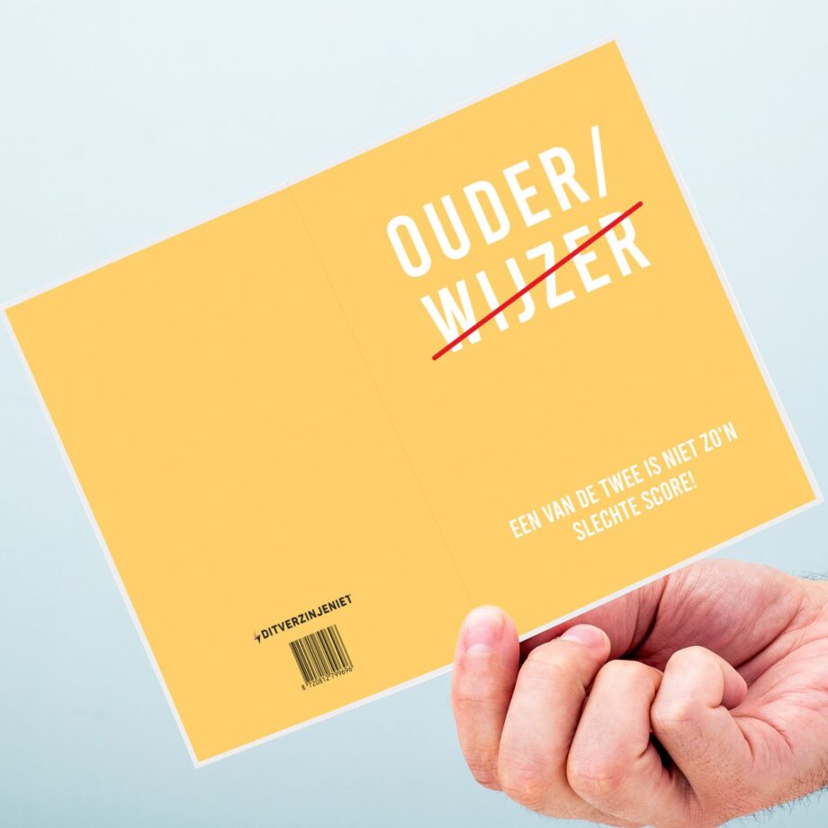 Wenskaart Ouder/wijzer